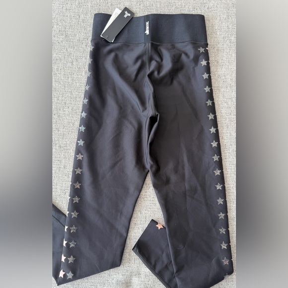 ultracor Pants - Ultracor feat Soul cycle Black Matte Flash Knockout Star Side Leggings  S NWT